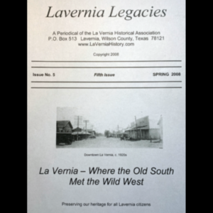 La Vernia Legacies Issue #5