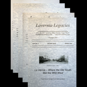 Shop - La Vernia Legacies ~ All 5 Issues