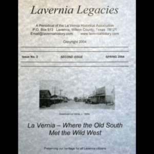 La Vernia Legacies Issue #2