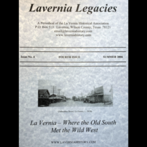 La Vernia Legacies Issue #4